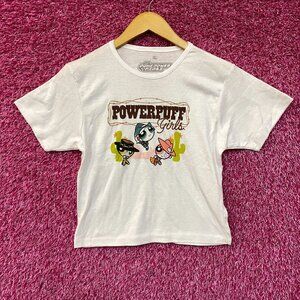 The Powerpuff Girls Western Cowgirls Crop Top Size XL
